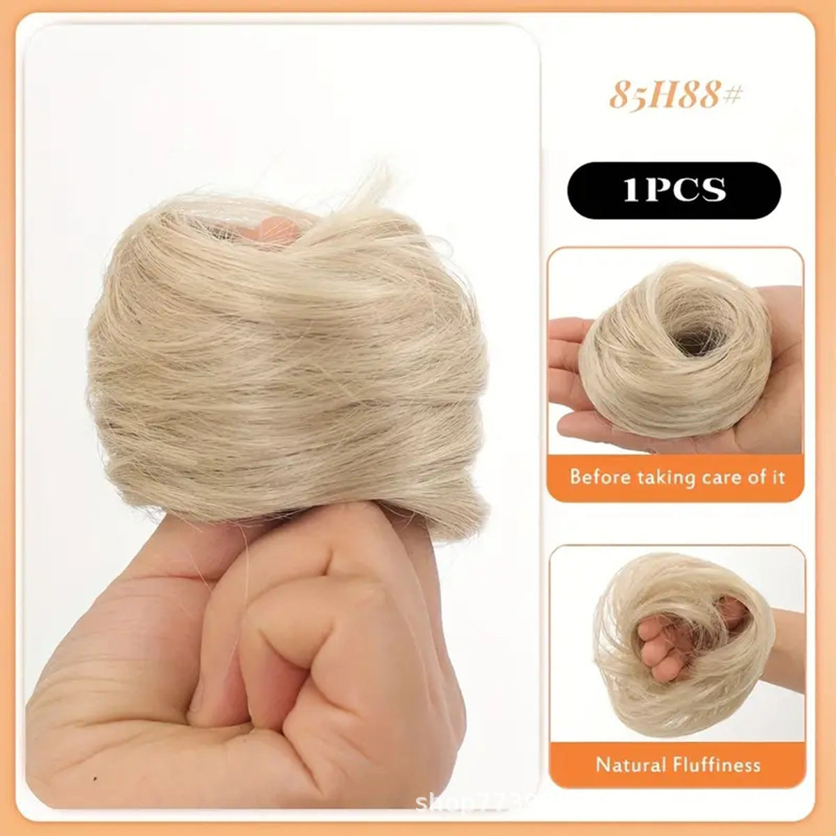 🏆🔥✨ Synthetic Messy Bun Hair Piece for Women, Curly Updo Scrunchie Extension for Instant Volume and a High Crown 💖