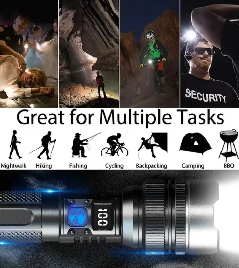 ✈️Last Day 50% OFF⚡️High-power flashlight