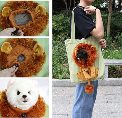 💲One day sale, 49% off everything!🦁Pet Canvas Shoulder Carrying Bag