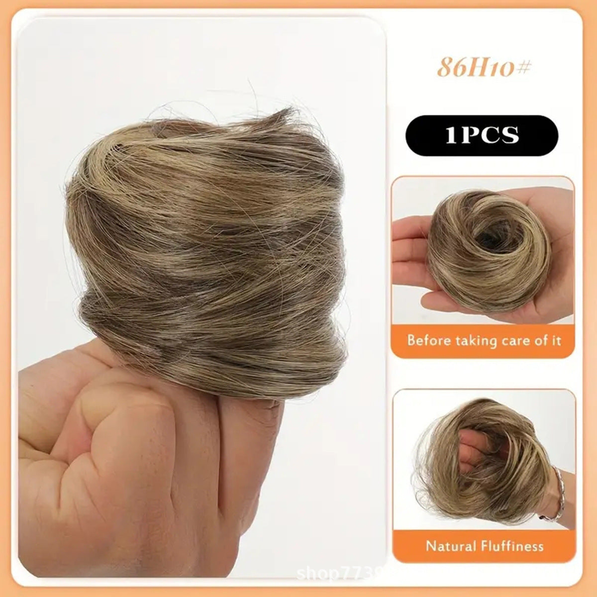 🏆🔥✨ Synthetic Messy Bun Hair Piece for Women, Curly Updo Scrunchie Extension for Instant Volume and a High Crown 💖