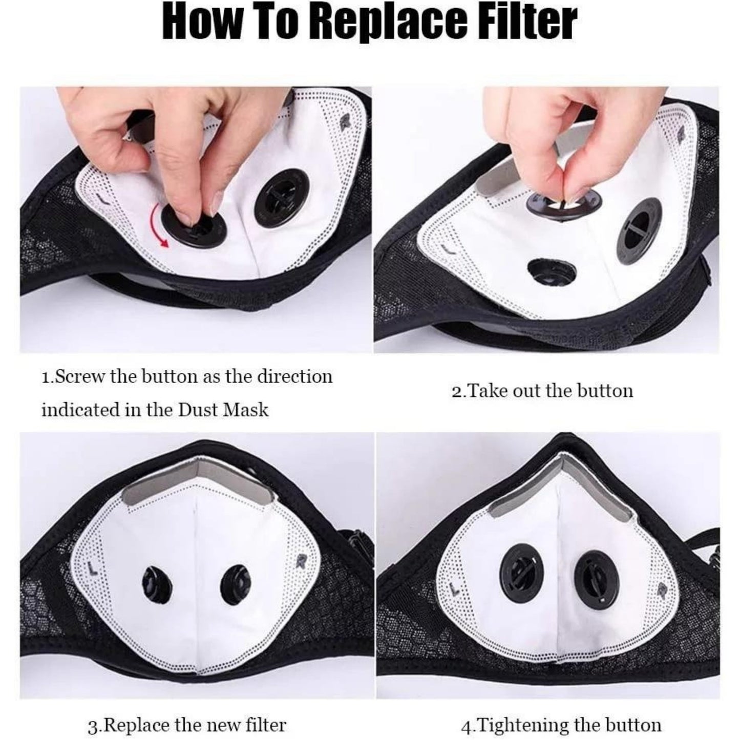 🔥LAST DAY 50% OFF - Reusable Carbon Filter Dust Mask – Built for Active Lifestyles