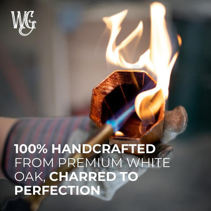 🔥Last Day 50% OFF🎁Whiskey Grail - Handmade and Charred Drinking Vessel - Ideal Whiskey Glass for Whiskey Consumption
