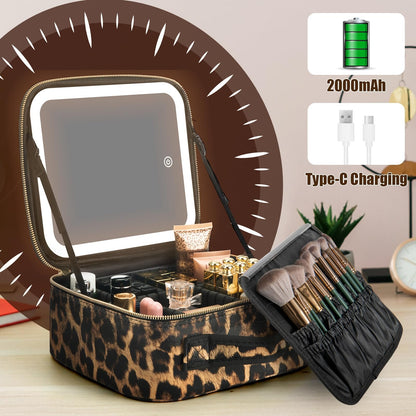 LED Makeup Travel Case