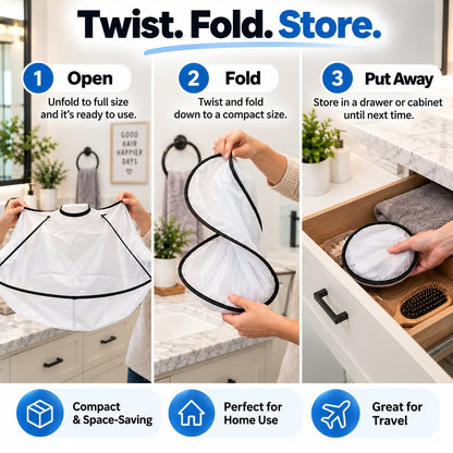 ✂️Portable Waterproof Hair Cutting Cape