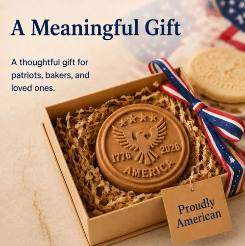 🎁Last Day 60% OFF - 1776–2026 USA 250th Anniversary Cookie Stamp
