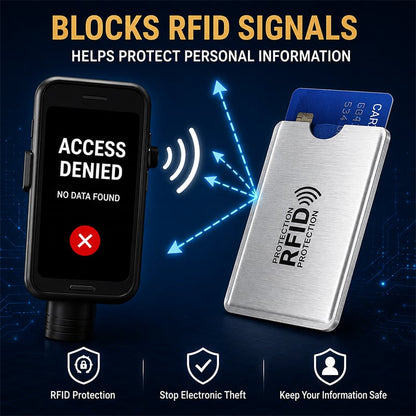 💖 Hot Sale 49%OFF💳RFID Blocking Card Sleeves