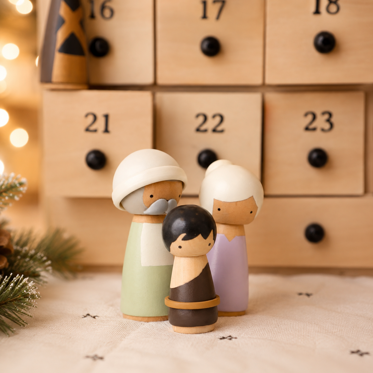 Nativity Advent Calendar 2026 – 24-Day Christmas Countdown with Nativity Figures