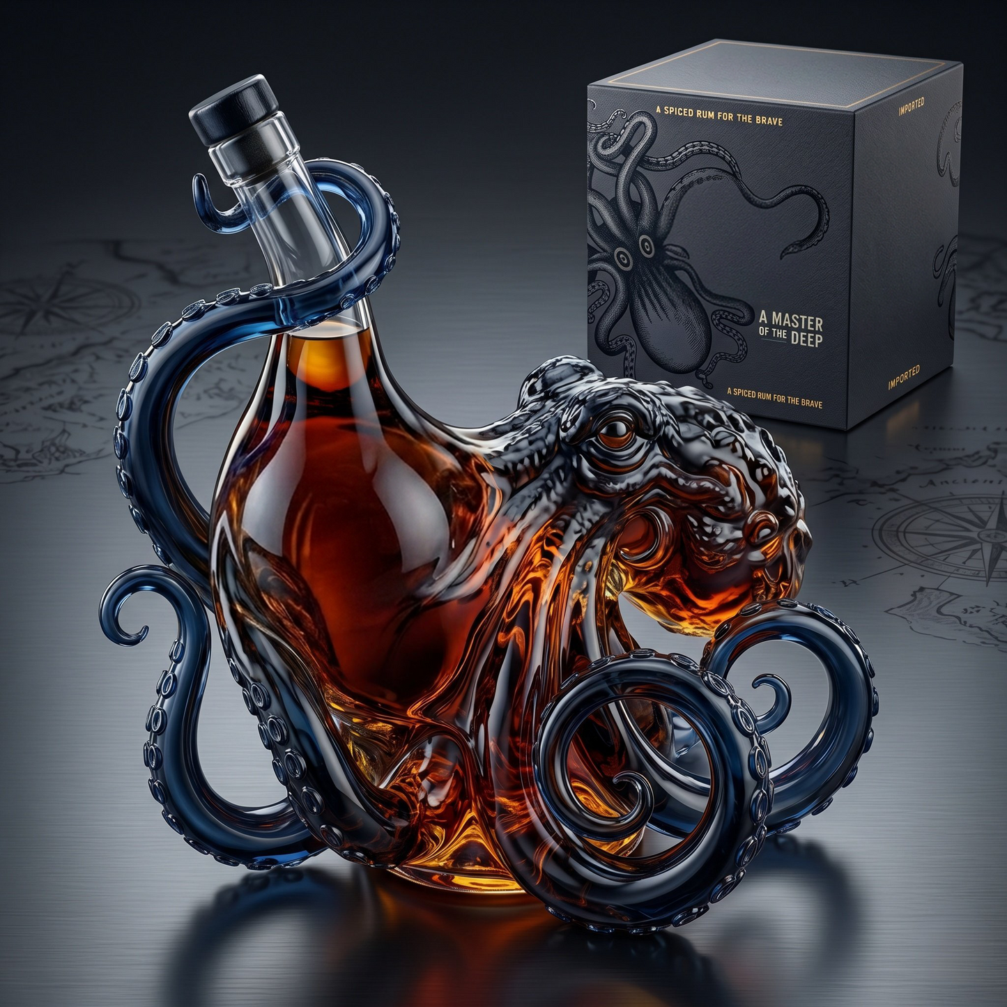 🔥🍷Limited Edition Day of the Dead Skull Tequila Bottle – Colorful Collector’s Gift Box🎁