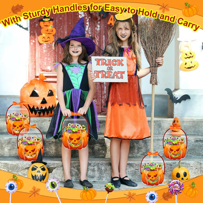 Halloween Treat Bags - Cute Trick Or Treat Candy Bags For Kids & Parties