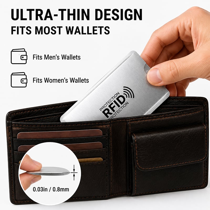 💖 Hot Sale 49%OFF💳RFID Blocking Card Sleeves
