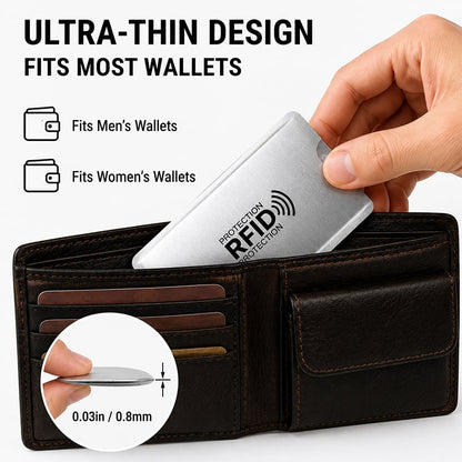 💖 Hot Sale 49%OFF💳RFID Blocking Card Sleeves