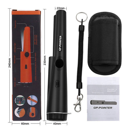 🎯 Handheld Metal Detector Pinpointer, 360° High Sensitivity Treasure Finder with Vibration & Buzzer Alarm