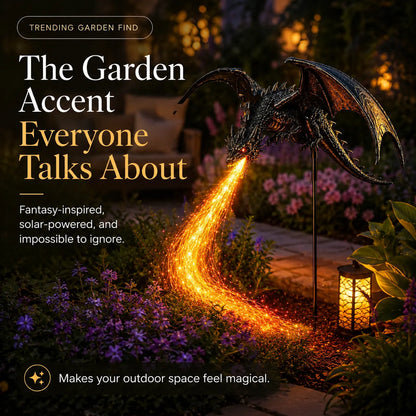 🔥 LIMITED-TIME 50% OFF — 👼🐉Solar Dragon Fire Garden Light🔥