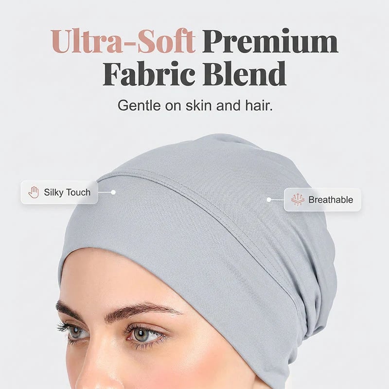 🔥Last Day 49% OFF⏰Soft Stretch Turban Cap for Women