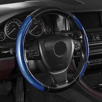 Non-Slip Half Cover Car Steering Wheel Protector | Easy Clip On Installation