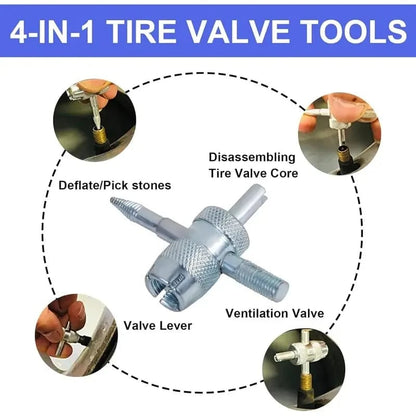 🔥😍🚗 Quick Change Tire Valve Tool Kit