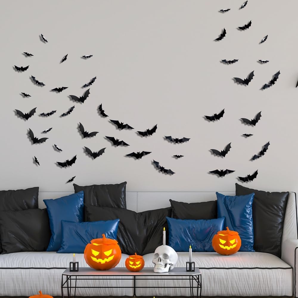 3D LED Bat Halloween Decorations – Create A Spooky Glow For Your Home
