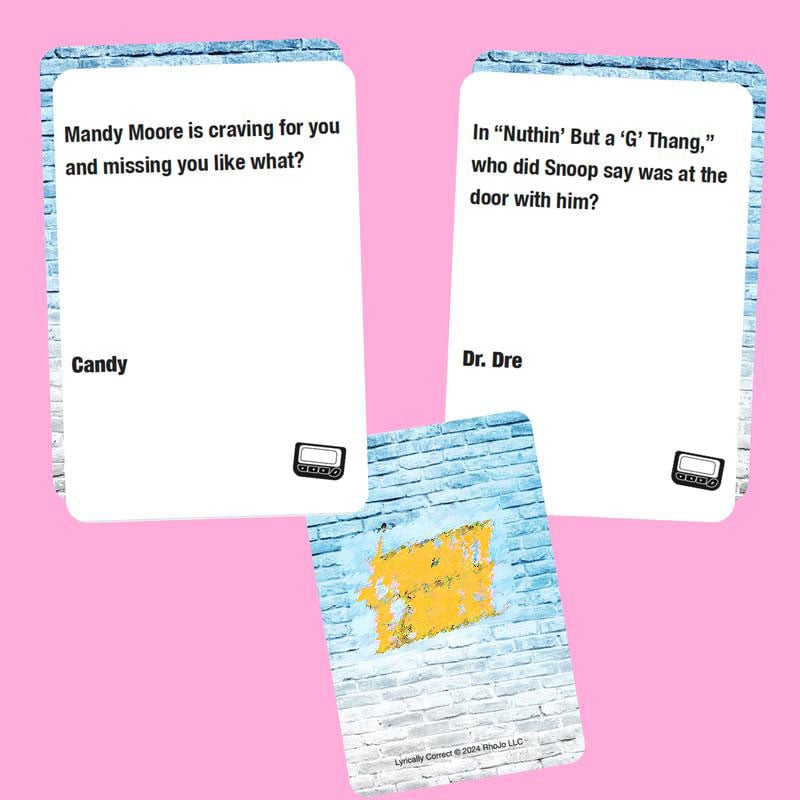 Lyrics Pop Quiz Pop Quiz 90s & 2000s Edition Music Trivia Game