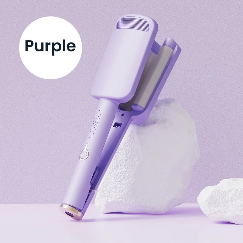 ⏳49% Off!!⏰32MM Wavy Hair Curler – Big Bouncy Curls, 4 Adjustable Heat Settings & Negative Ion Care – Salon-Quality Styling at Home 💇‍♀️