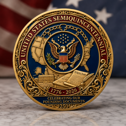 America 250th Anniversary Commemorative Coin