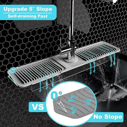 🔥😍BUY 1 GET 1 FREE💧 Silicone Sink Faucet Draining Mat