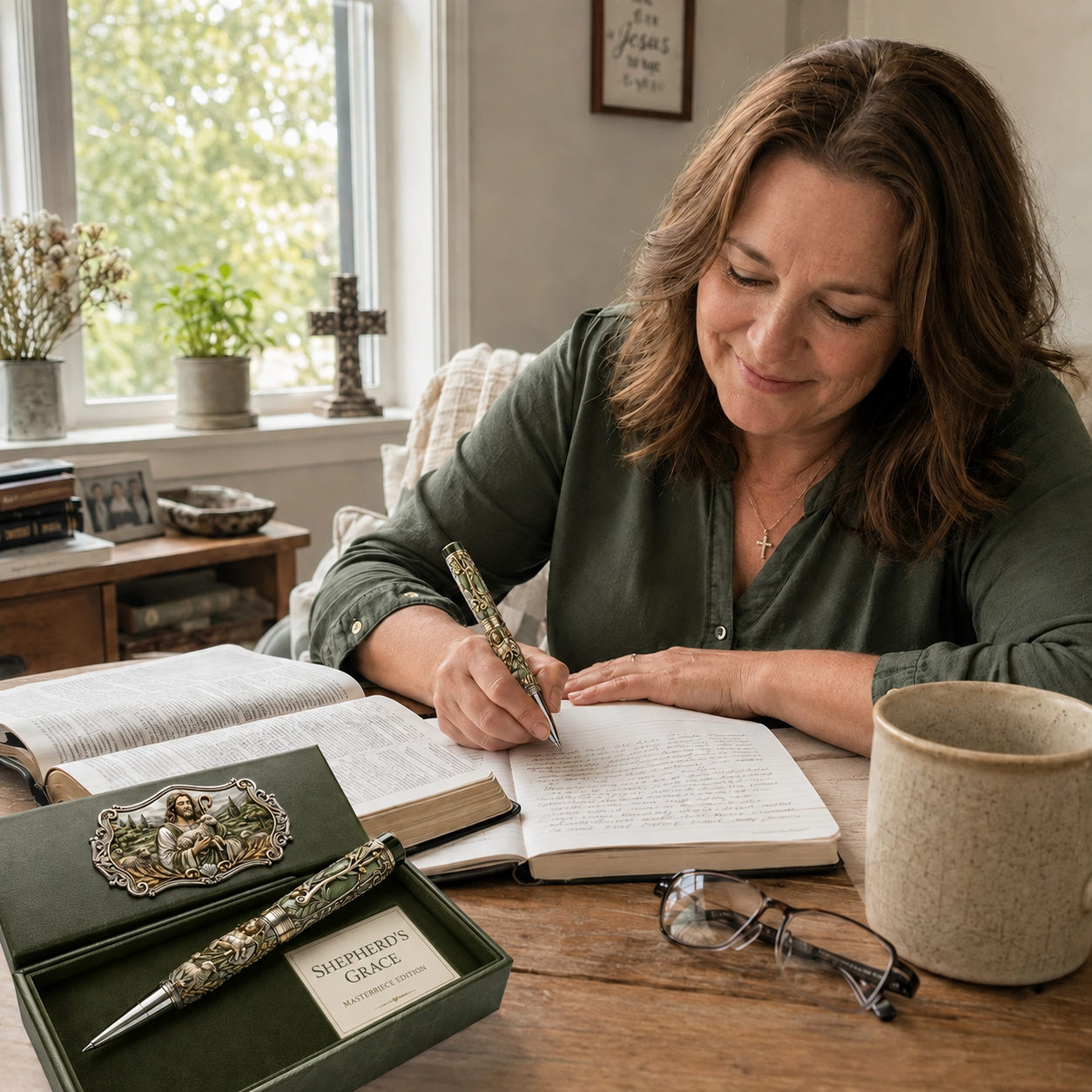 🔥 LAST DAY 49% OFF – ✝️ Sacred Legacy Faith-Inspired Keepsake Pen Collection | 6 Devotional Designs for Prayer Journaling, Bible Study & Meaningful Christian Gifts 🖊️✨
