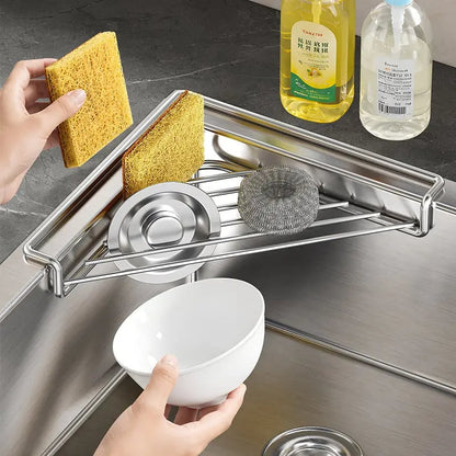 Corner Sink Draining Shelf