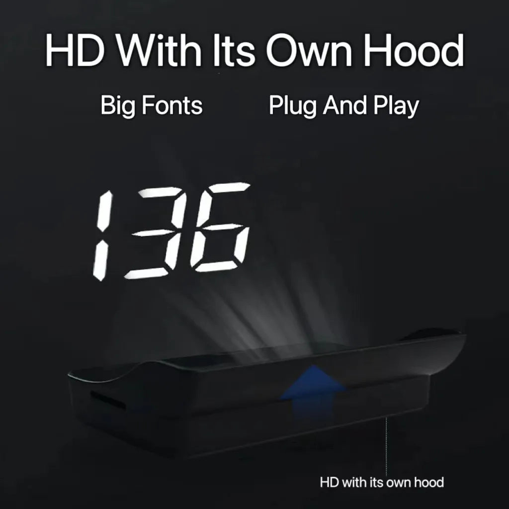 Head-Up Display GPS Digital Speedometer