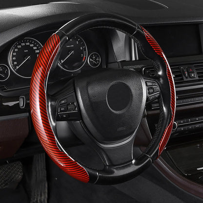 Non-Slip Half Cover Car Steering Wheel Protector | Easy Clip On Installation