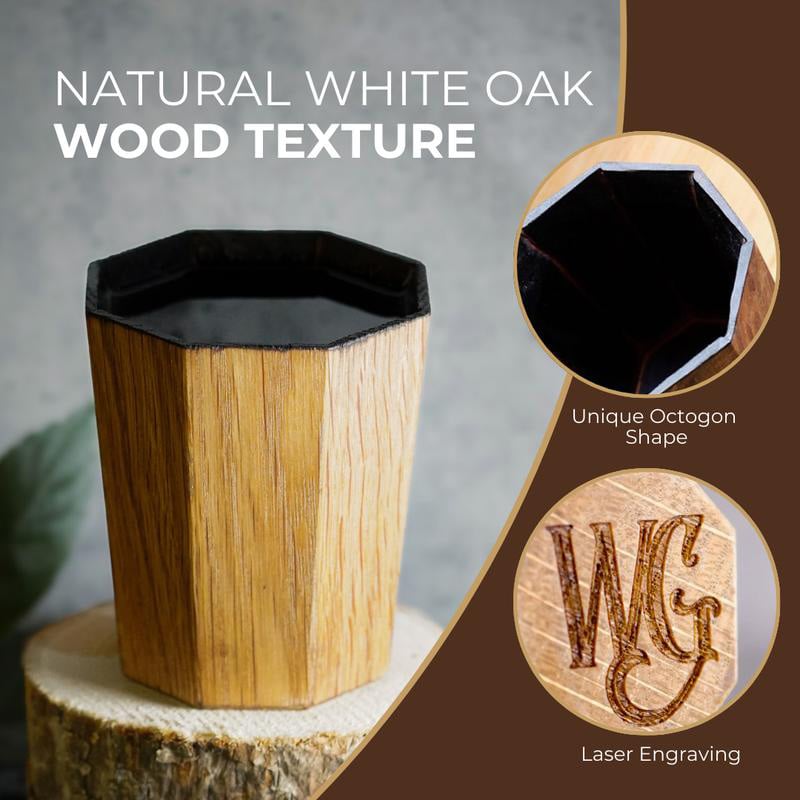 🔥Last Day 50% OFF🎁Whiskey Grail - Handmade and Charred Drinking Vessel - Ideal Whiskey Glass for Whiskey Consumption