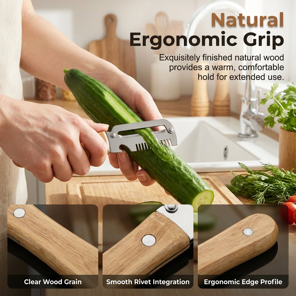 2-PACK Multi-Functional Vegetable Peeler for Kitchen
