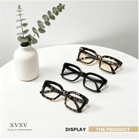 Buy 1 get 3 packs👓Tortoiseshell Reading Glasses – Blue Light Blocking Oversized Square Readers