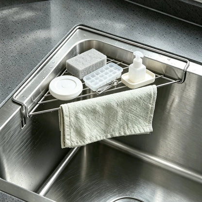 Corner Sink Draining Shelf