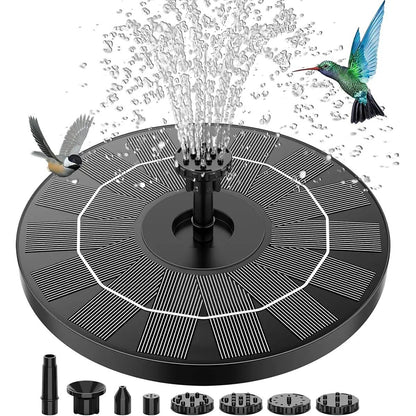 LAST DAY 49% OFF🔥Hot Sale🔥⛲ Solar Fountain, Solar Powered Bird Bath Fountain Pump(Buy 2 Free Shipping)