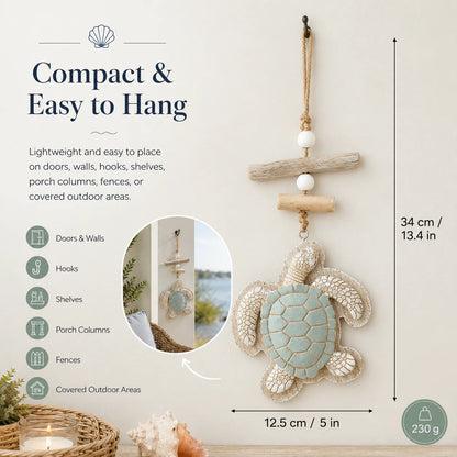 🔥Last Day 49% OFF🔥Glowing Coastal Sea Turtle Wall Art