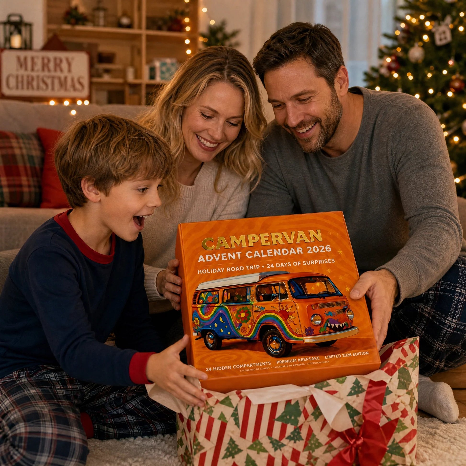 🚐🚐 Campervan-Adventskalender 2026 – 24 Tage Vintage-Roadtrip-Magie