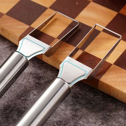 🍉 Effortless Fruit Prep-✨ 2-in-1 Fruit Cutter & Fork – For Quick and Easy Fruit Serving! 🍓