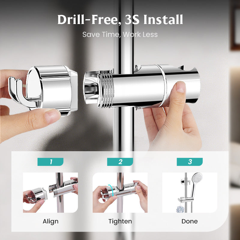 🚿💥50% OFF – Hand shower holder without drilling