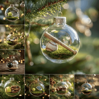 🕒🚨Limited release-🌲Christmas Gift--⚾Sports Holiday Ornament(BUY 6 FREE SHIPPING)