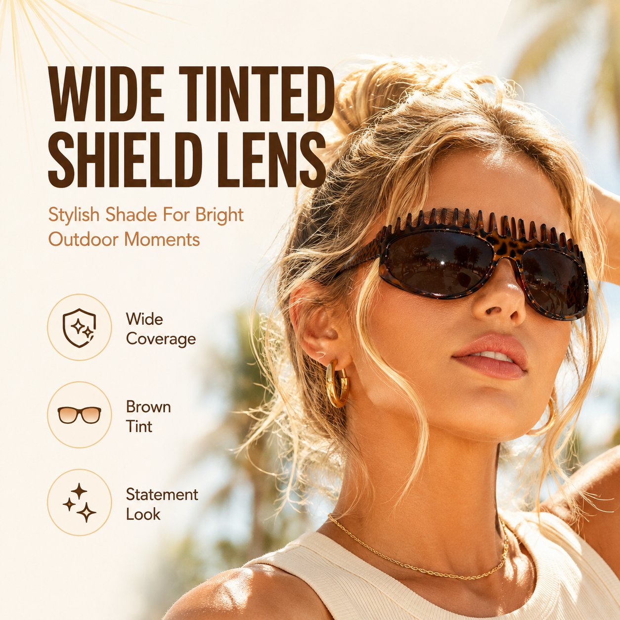 😎2-In-1 Tortoiseshell Headband Sunglasses