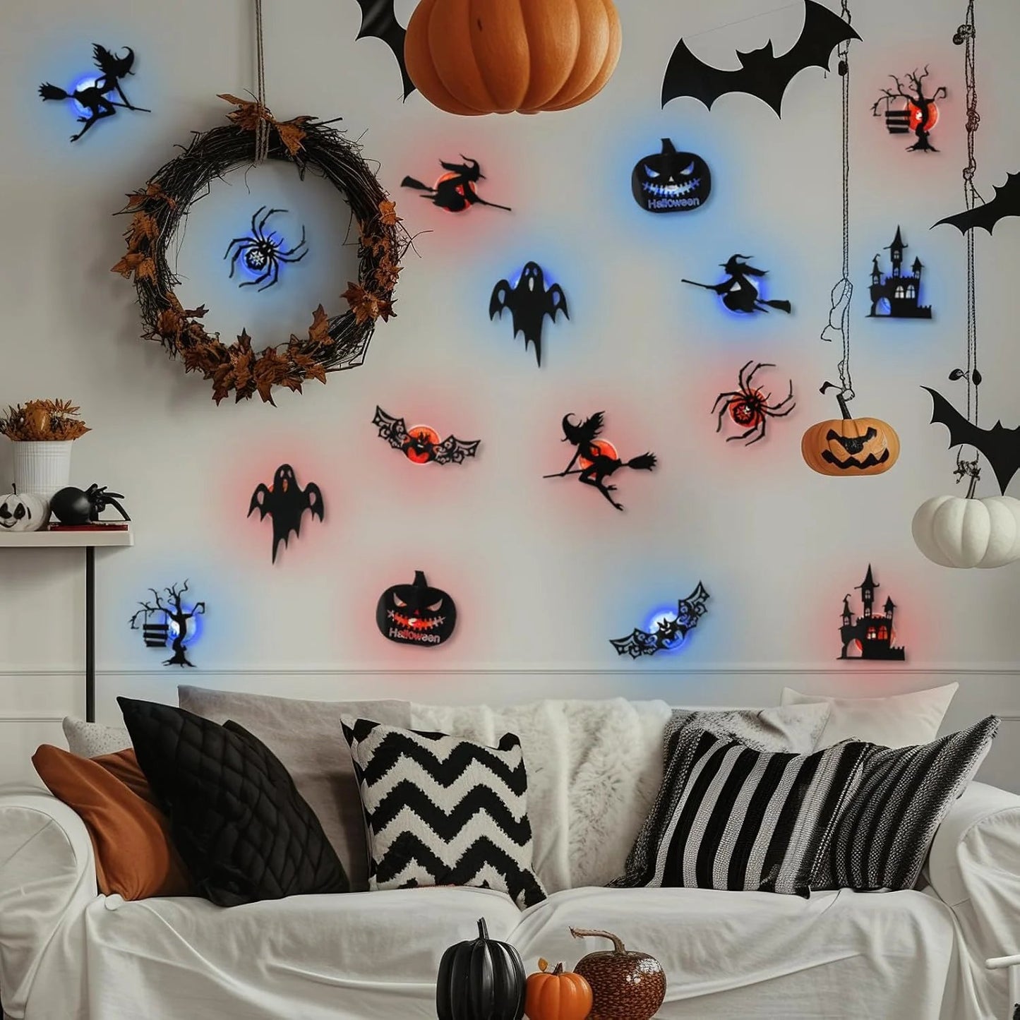 🔥Stick Halloween LED Window Lights
