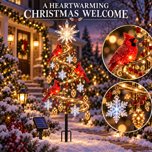 🔥Last Day 49% OFF - 🎄 Christmas Magic Lighted Garden Stakes – Enchanting Outdoor Holiday Yard Décor ✨
