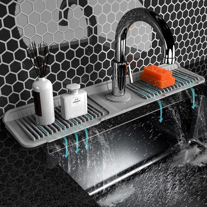 🔥😍BUY 1 GET 1 FREE💧 Silicone Sink Faucet Draining Mat