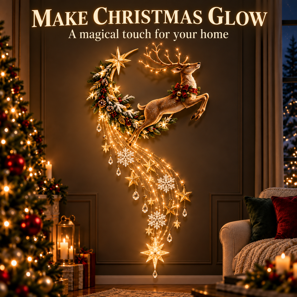 🔥Hot Sale 49% OFF -🎄✨ Turn Any Wall Into Christmas Magic! ✨🎁