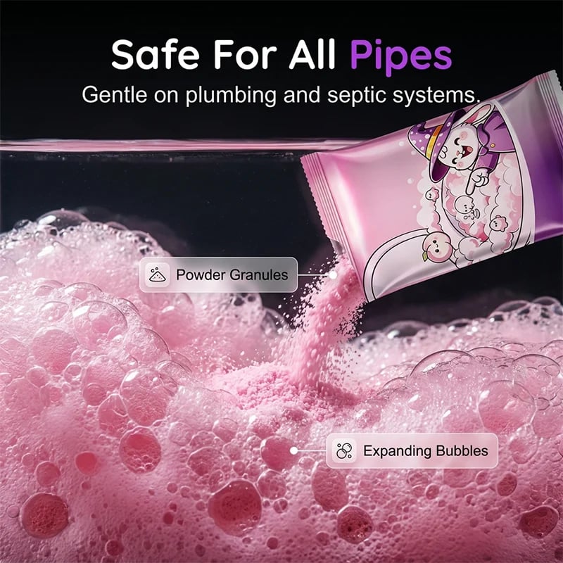 🔥HOT SALE🔥🛡️Automatic Foaming Toilet Bowl Cleaner Powder