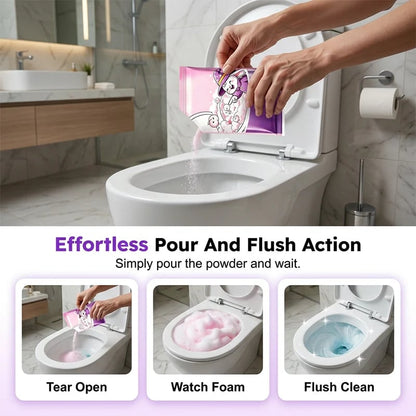 🔥HOT SALE🔥🛡️Automatic Foaming Toilet Bowl Cleaner Powder
