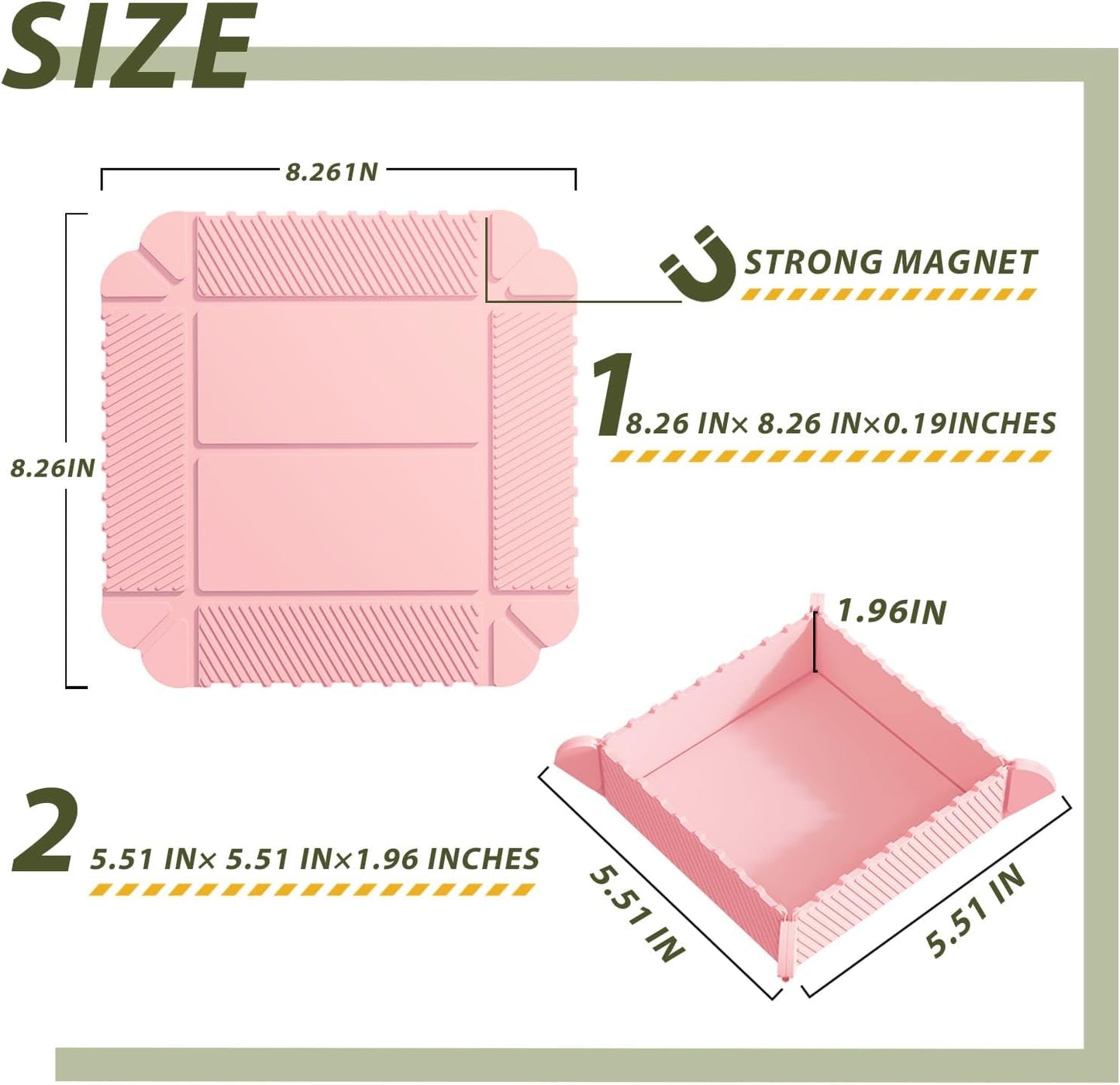 Foldable Magnetic Silicone Camping Bowls & Plates