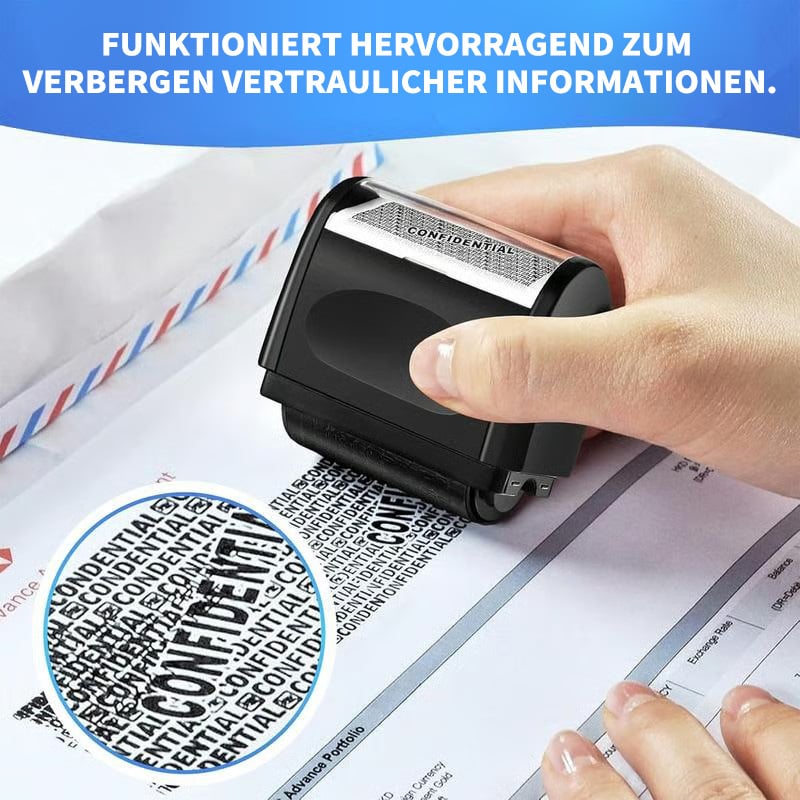 📝Sicherheits-Rollenstempel zum Schutz deiner Privatsphäre