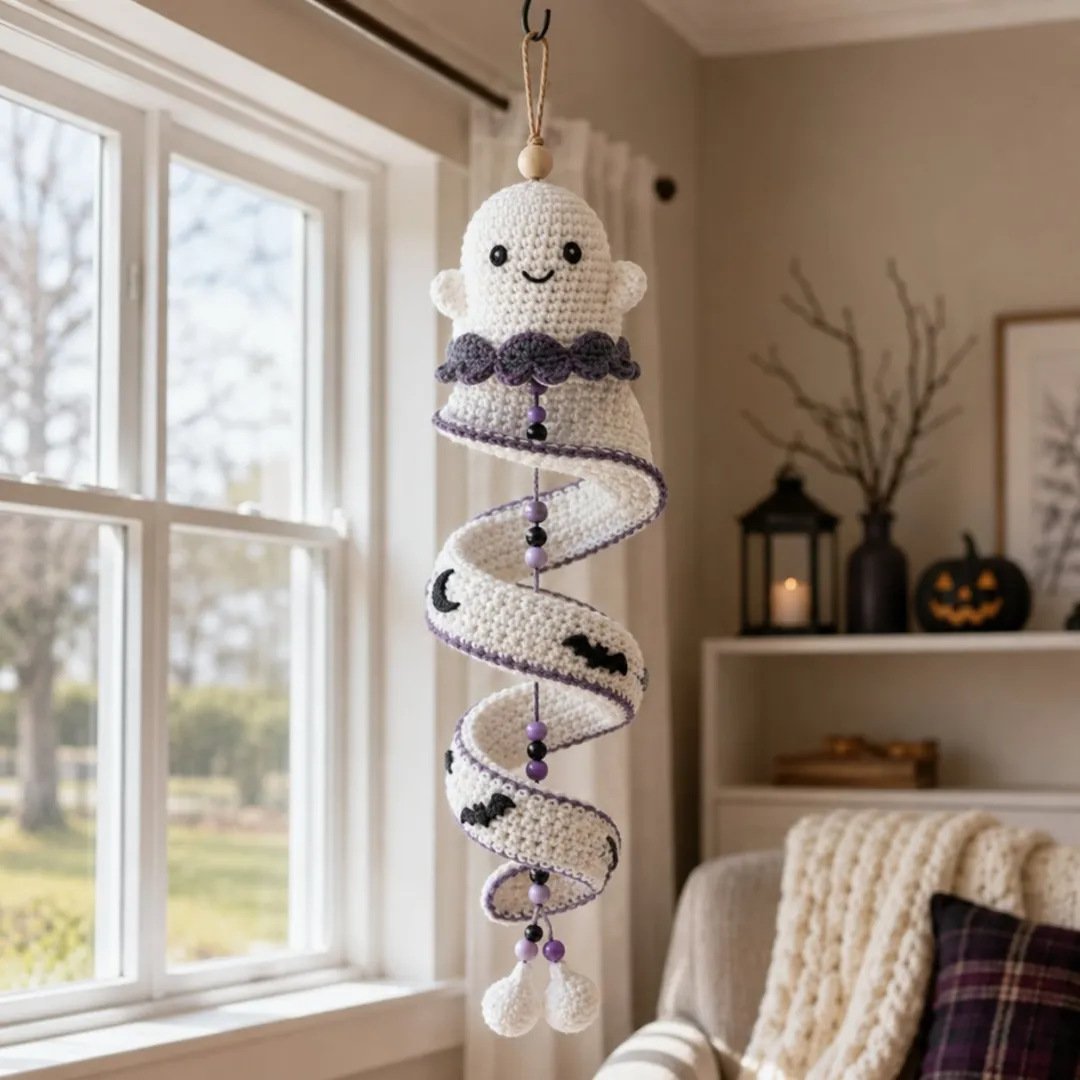 ☃️ DIY Spiral Crochet Snowman Kit