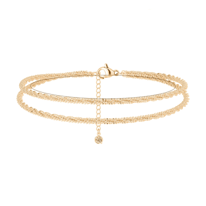 🎁HOT SALE 49% OFF🔥Dainty Layered Anklet For Women
